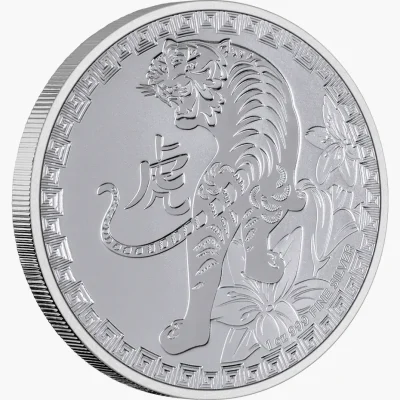 2022 (New) Niue Year Of The Tiger Silver Bullion 1 oz Coin