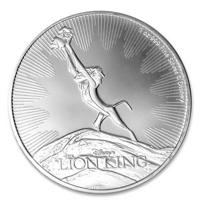 2020 (New) Niue $2 Disney Lion King 'The Circle of Life' 1 oz Silver Coin