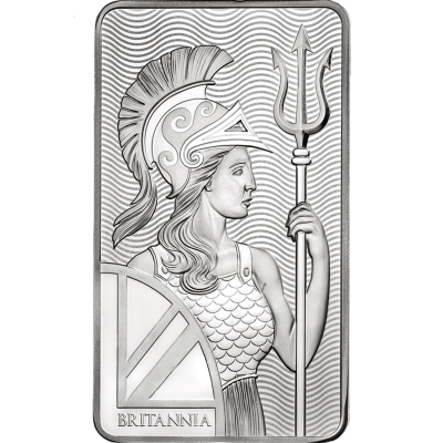 (New) Royal Mint Britannia Pure .999 Silver 3110g Bar 100 oz