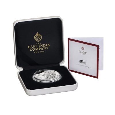 2021年 (新品) セントヘレナ「女王の美徳・真実」純銀 1オンス プルーフ 銀貨
