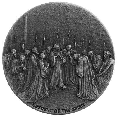 2022 (New) Bible Series Descent of the Spirit Silver 2 oz Coin