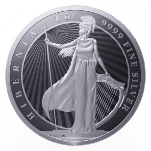 2023 (New) Niue Hibernia Silver 1 oz coin