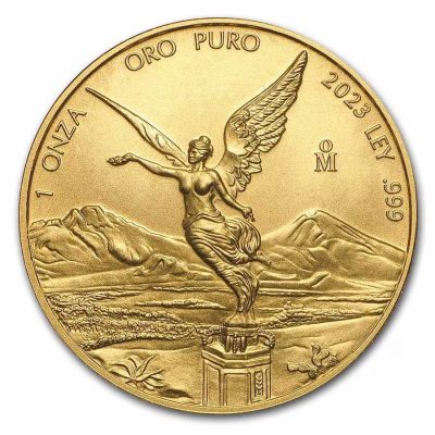 2023年 (新品) メキシコ「リベルタッド」純金 1オンス 金貨