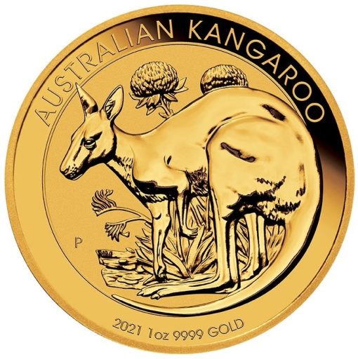 2021年 (新品) オーストラリア「カンガルー」純金 1オンス 金貨