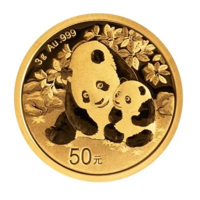 2024 (New) Chinese Panda Gold 3 gram Coin