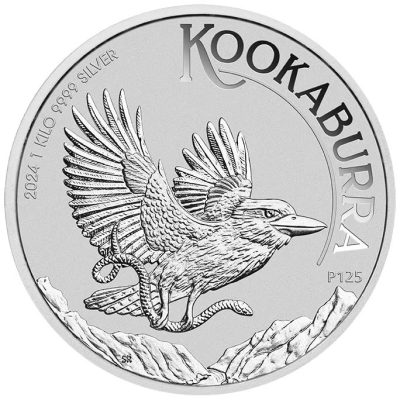 2024 (New) Australian Kookaburra Perth Mint 1 Kilogram Silver Coin