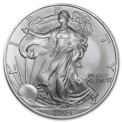 2004 (New) American Eagle Walking Liberty Silver 1 oz Coin