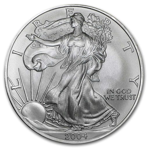 2004 (New) American Eagle Walking Liberty Silver 1 oz Coin
