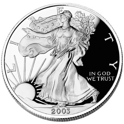 2003 (New) American Eagle Walking Liberty Silver 1 oz Proof Coin