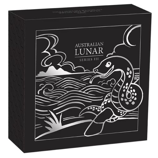 2025年 (新品) オーストラリア「干支 十二支・巳年 蛇年」純銀 1オンス 金メッキ 銀貨 - 画像 (6)