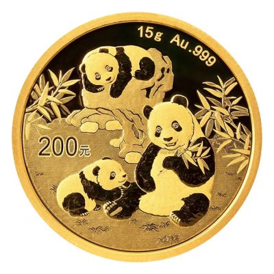 2025 (New) Chinese Panda Gold 15g Coin