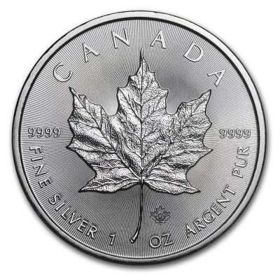 2014 (New) Canadian Maple Leaf Silver 1 oz Coin