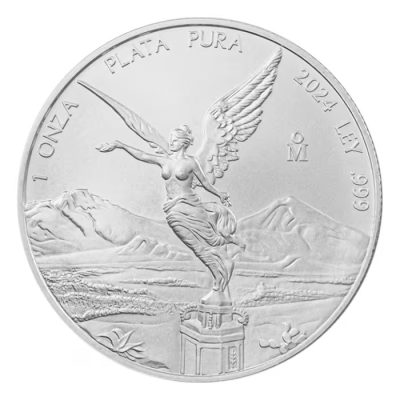 2024 (New) Mexico Libertad Silver 1 oz Coin