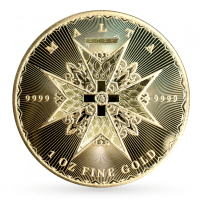 2025 (New) Malta Maltese Cross Gold 1/2 oz Coin