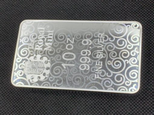(New) 2021 British Royal Mint Una and the Lion 10 oz Silver Bar #5507 - Image 6