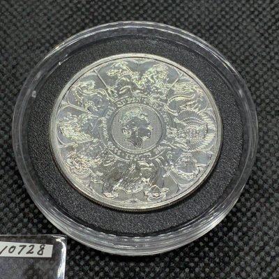 SOLD 2021 (New) Great Britain Queens Beast Completer £5 Silver 2 oz Coin #10728