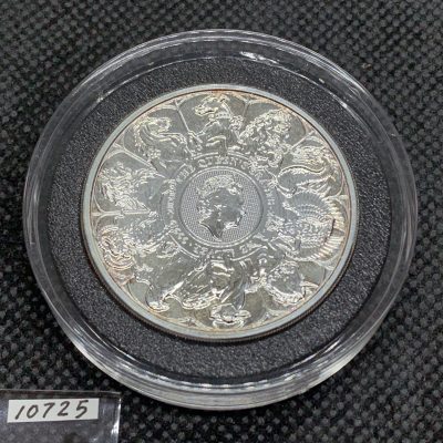 2021年 (新品) イギリス「クィーンズ ビースト・コンプリーター」純銀 2オンス 銀貨 #10725