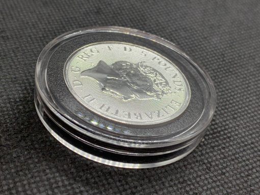 2021 (New) Great Britain Queens Beast Completer £5 Silver 2 oz Coin #10723 - Image 4