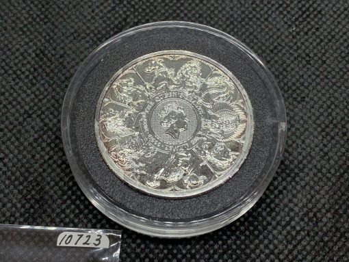 2021 (New) Great Britain Queens Beast Completer £5 Silver 2 oz Coin #10723