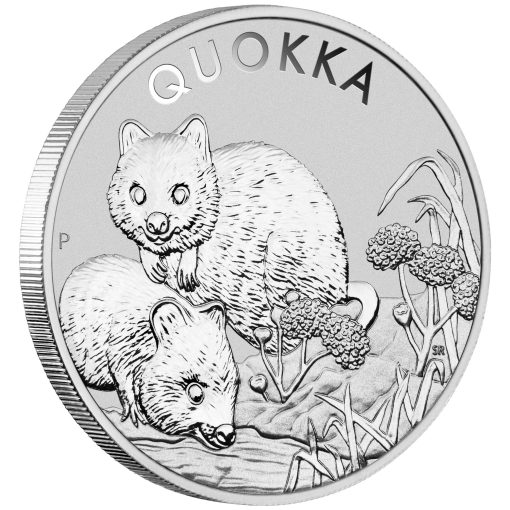 2022年 (新品) オーストラリア「クオッカ」純銀 1オンス 銀貨 - 画像 (3)
