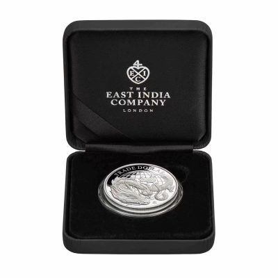 2021年 (新品) セントヘレナ「現代中国貿易ドル」純銀 1オンス プルーフ 銀貨