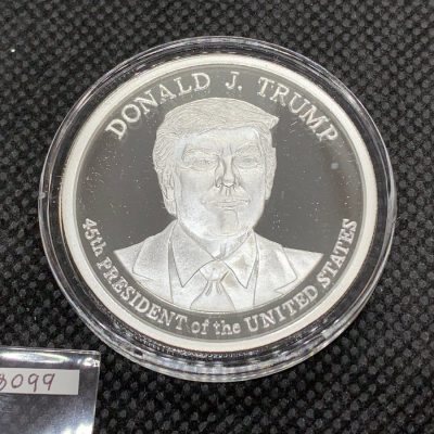 (New)「President Donald J. Trump」Silver 1 oz Proof Round #8099