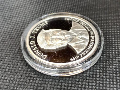 (New)「President Donald J. Trump」Silver 1 oz Proof Round #5791 - Image 7