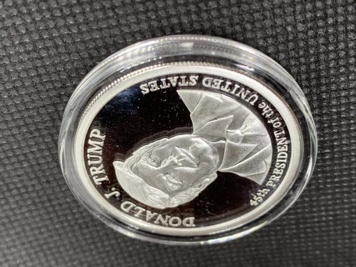 (New)「President Donald J. Trump」Silver 1 oz Proof Round #5791 - Image 5