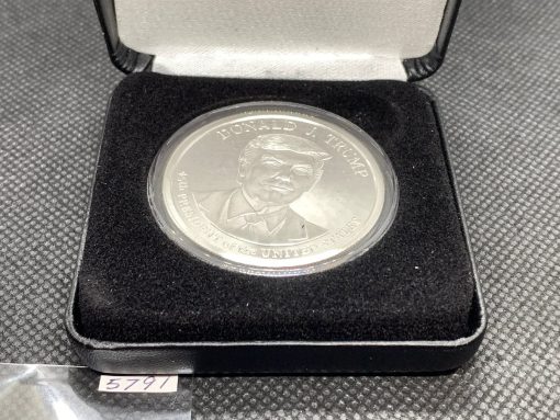 (New)「President Donald J. Trump」Silver 1 oz Proof Round #5791