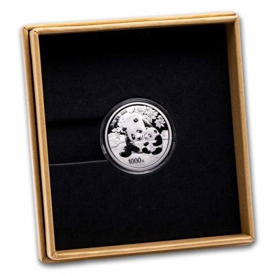 2024年 (新品) 中国 パンダ 純プラチナ 30グラム プルーフ プラチナ貨