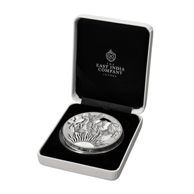 2023 (New) St. Helena Goddess Eos and the Horses Silver 5 oz Proof Coin