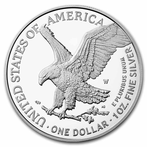 2021 (New) American Eagle Walking Liberty Silver 1 oz Proof Coin (Type 2) - Image 3