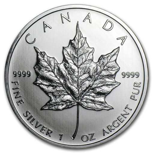 2011年 (新品) カナダ「メイプルリーフ」純銀 1オンス 銀貨