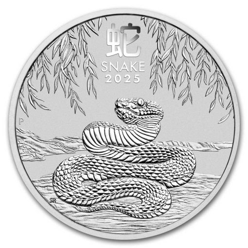 2025 (New) Australian Year of The Snake Lunar Silver 2 oz Color Coin PCGS MS70 (FirstStrike) - Image 3