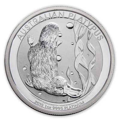 2015 (New) Australian Platypus Platinum 1 oz Coin