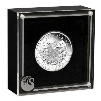 2025 (New) Australian Swan Perth Money Expo ANDA Special Silver 1 oz Proof Coin