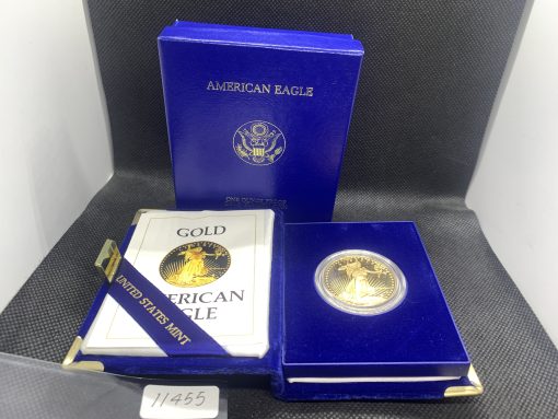 1986 (New) American Eagle Walking Liberty Gold 1 oz proof Coin #11455