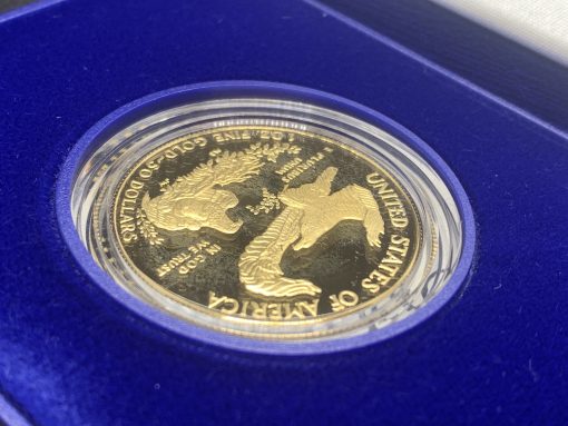 1986 (New) American Eagle Walking Liberty Gold 1 oz proof Coin #11455 - Image 10