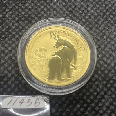 2023 (New) Australia Kangaroo Gold 1/4 oz Coin #11456