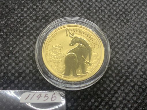 2023 (New) Australia Kangaroo Gold 1/4 oz Coin #11456