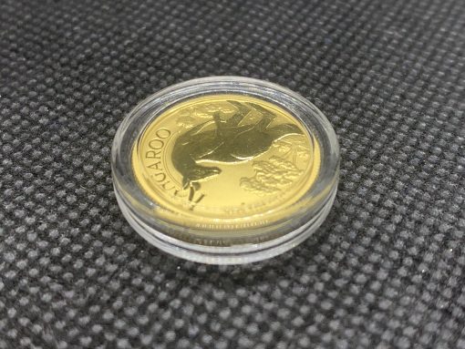 2023年 (新品) オーストラリア「カンガルー」純金 1/4オンス 金貨 #11456 - 画像 (5)