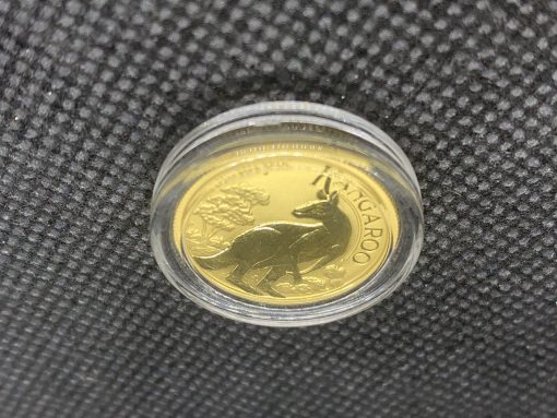 2023 (New) Australia Kangaroo Gold 1/4 oz Coin #11456 - Image 5