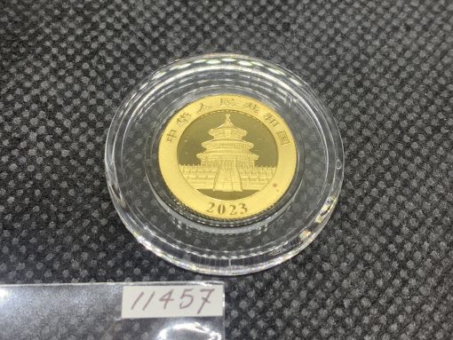 2023 (New) Chinese Panda Gold 3g Coin #11457 - Image 2