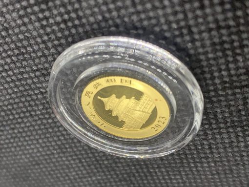 2023 (New) Chinese Panda Gold 3g Coin #11457 - Image 4