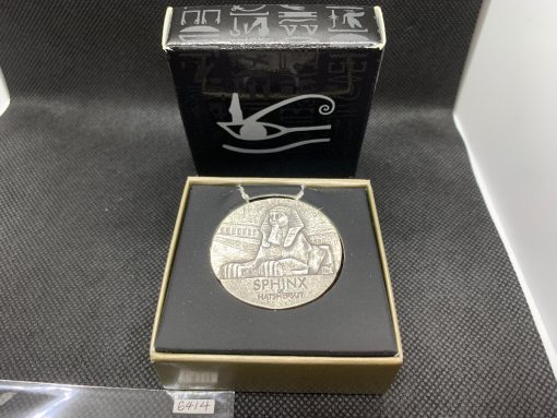 2019 (New) Sphinx of Hatshepsut Antique Proof Chad Africa 5 oz Silver Coin #6414