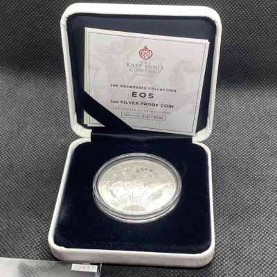2023 (New) St. Helena Goddess Eos and the Horses Silver 1 oz Proof Coin #10997