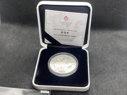 2023 (New) St. Helena Goddess Eos and the Horses Silver 1 oz Proof Coin #10997