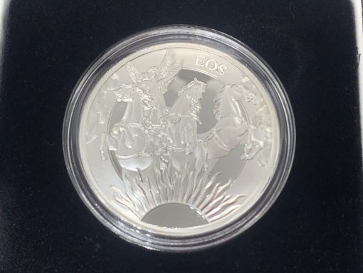 2023 (New) St. Helena Goddess Eos and the Horses Silver 1 oz Proof Coin #10997 - Image 3