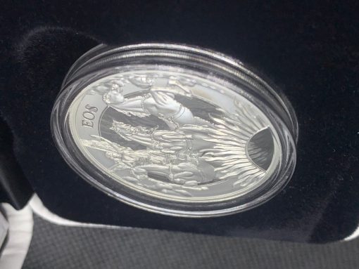 2023 (New) St. Helena Goddess Eos and the Horses Silver 1 oz Proof Coin #10997 - Image 4