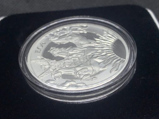 2023 (New) St. Helena Goddess Eos and the Horses Silver 1 oz Proof Coin #10997 - Image 6